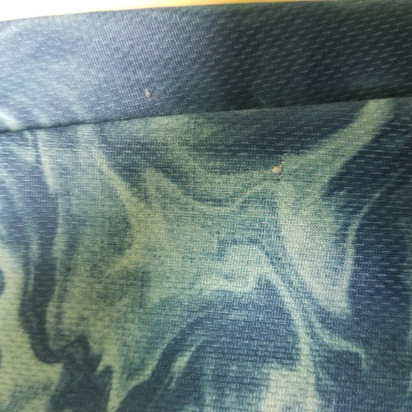 Nike Skateboard Shorts Blue Swirl Pattern C102 - Picture 6 of 7